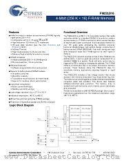 FM22LD16-55-BG datasheet pdf Cypress
