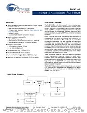 FM24C16B-GTR datasheet pdf Cypress
