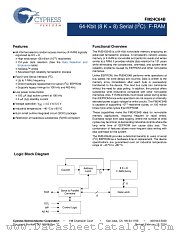 FM24C64B-G datasheet pdf Cypress