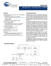 FM24CL64B-GTR datasheet pdf Cypress