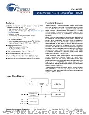 FM24W256-G datasheet pdf Cypress
