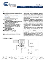 FM25C160B-GTR datasheet pdf Cypress