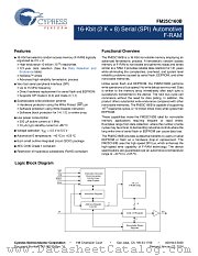 FM25C160B-GATR datasheet pdf Cypress