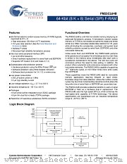 FM25CL64B-G datasheet pdf Cypress