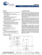 FM25L04B-G datasheet pdf Cypress