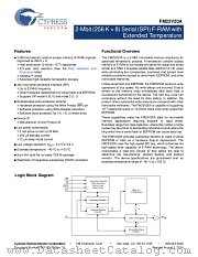 FM25V20A-DGQTR datasheet pdf Cypress