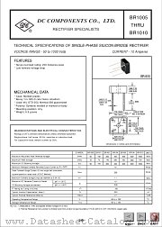 BR108 datasheet pdf DC Components