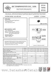 ER1C datasheet pdf DC Components