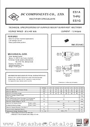 ES1A datasheet pdf DC Components