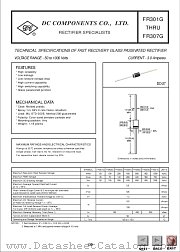 FR303G datasheet pdf DC Components