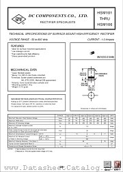 HSM104 datasheet pdf DC Components