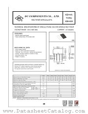KBH4A datasheet pdf DC Components
