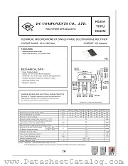 KBJ8A datasheet pdf DC Components