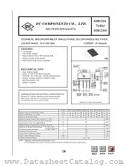 KBK25D datasheet pdf DC Components