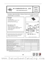 KBK8D datasheet pdf DC Components