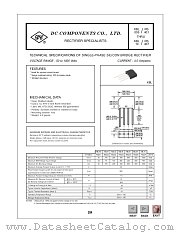 RS410 datasheet pdf DC Components