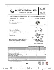 KBPC251 datasheet pdf DC Components