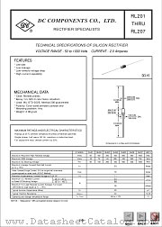 RL201 datasheet pdf DC Components