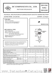 SM150M datasheet pdf DC Components
