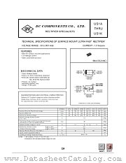 US1B datasheet pdf DC Components