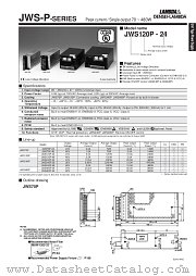 JWS480P-24 datasheet pdf DENSEI-LAMBDA
