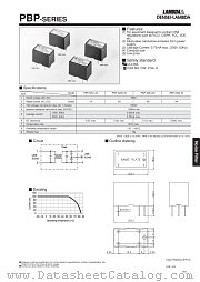 PBP-3202-22 datasheet pdf DENSEI-LAMBDA