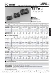 PC1R5-5-12 datasheet pdf DENSEI-LAMBDA