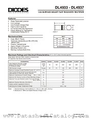 DL4937 datasheet pdf Diodes