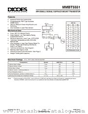 MMBT5551 datasheet pdf Diodes