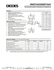 MMSTA63 datasheet pdf Diodes