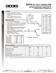 DDTA124TCA datasheet pdf Diodes