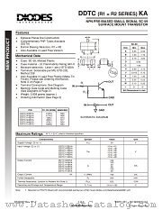 DDTC123EKA datasheet pdf Diodes