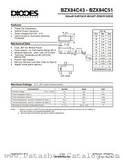 BZX84C47 datasheet pdf Diodes