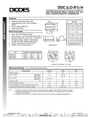 DDC122LH datasheet pdf Diodes