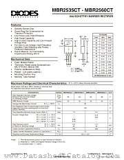 MBR2560CT datasheet pdf Diodes