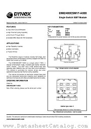 DIM2400ESM17-A000 datasheet pdf Dynex Semiconductor