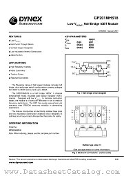 GP201MHS18 datasheet pdf Dynex Semiconductor