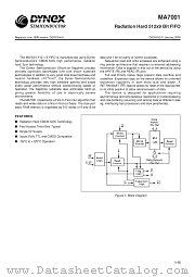 MA7001 datasheet pdf Dynex Semiconductor