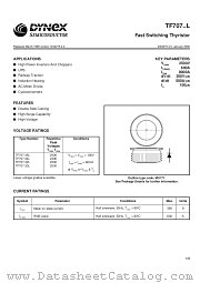 TF70724L datasheet pdf Dynex Semiconductor