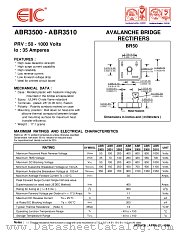 ABR3506 datasheet pdf EIC discrete Semiconductors