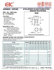 AW01G datasheet pdf EIC discrete Semiconductors