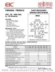 FBR5004 datasheet pdf EIC discrete Semiconductors