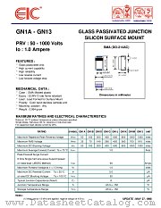 GN1B datasheet pdf EIC discrete Semiconductors