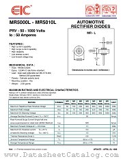 MR5000L datasheet pdf EIC discrete Semiconductors