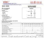 SB5B0 datasheet pdf EIC discrete Semiconductors