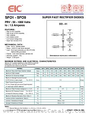 SFO6 datasheet pdf EIC discrete Semiconductors