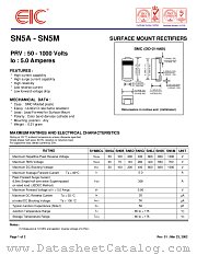 SN5K datasheet pdf EIC discrete Semiconductors