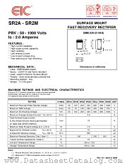 SR2G datasheet pdf EIC discrete Semiconductors