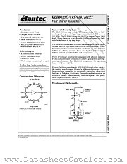 ELH0033G datasheet pdf Elantec Semiconductor