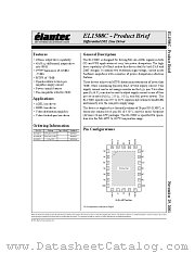 EL1508CM datasheet pdf Elantec Semiconductor